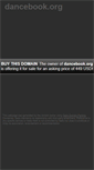 Mobile Screenshot of dancebook.org